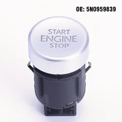 5N0959839 Botón de arranque VW Tiguan 2008-2016