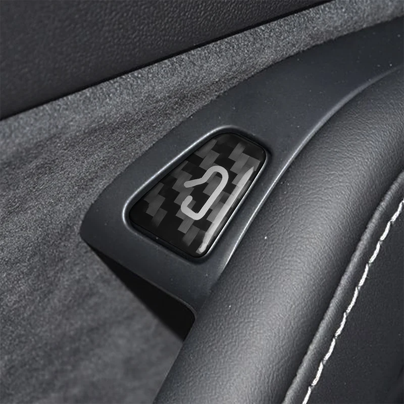 Interruptores de puerta de fibra de carbono para Tesla Model 3/Y - imagen 5