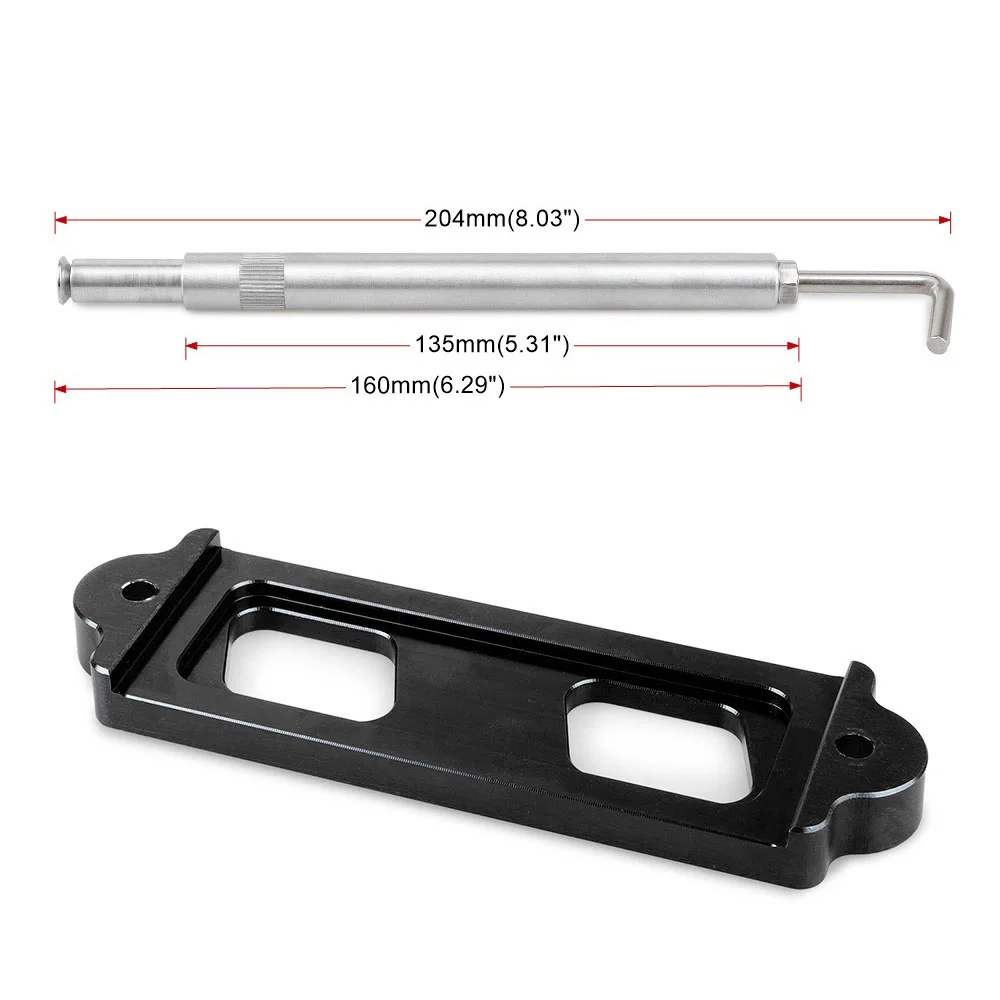Kit sujeción batería ajustable aluminio para Honda Civic CRX S2000 - imagen 5