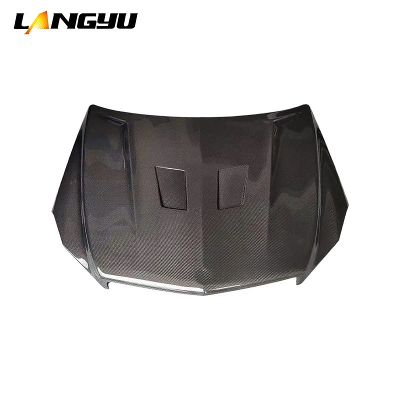 Langyu cubierta motor fibra carbono AMG Mercedes Clase E W212LCI 13-16 - imagen 4