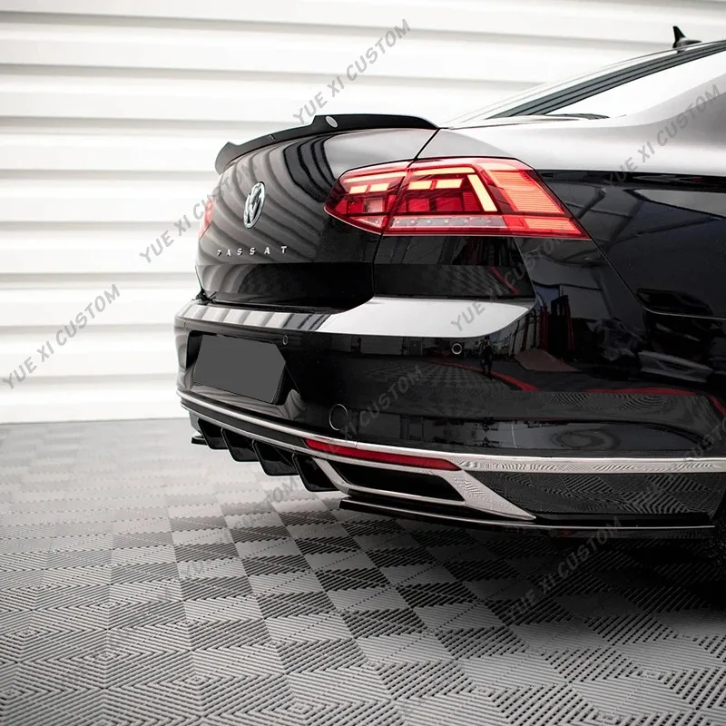 Difusor trasero estilo Maxton para VW Passat B8 facelift 2019-2022 - imagen 4