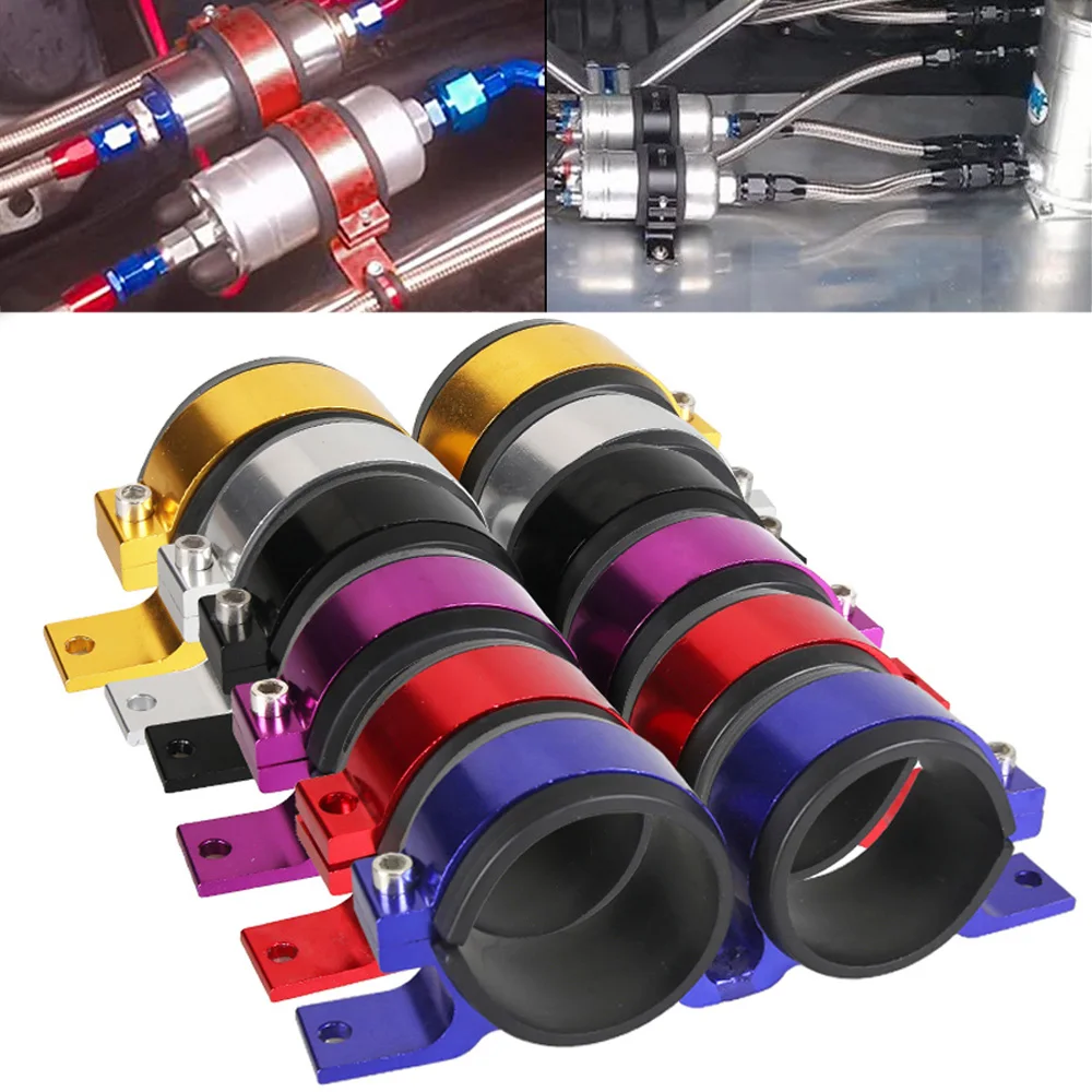 Soporte para bomba de combustible de aluminio doble 60 mm – coche