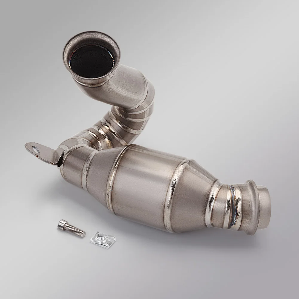 Tubo escape intermedio de titanio para KTM Duke 790, 890 y 800 MT - imagen 4