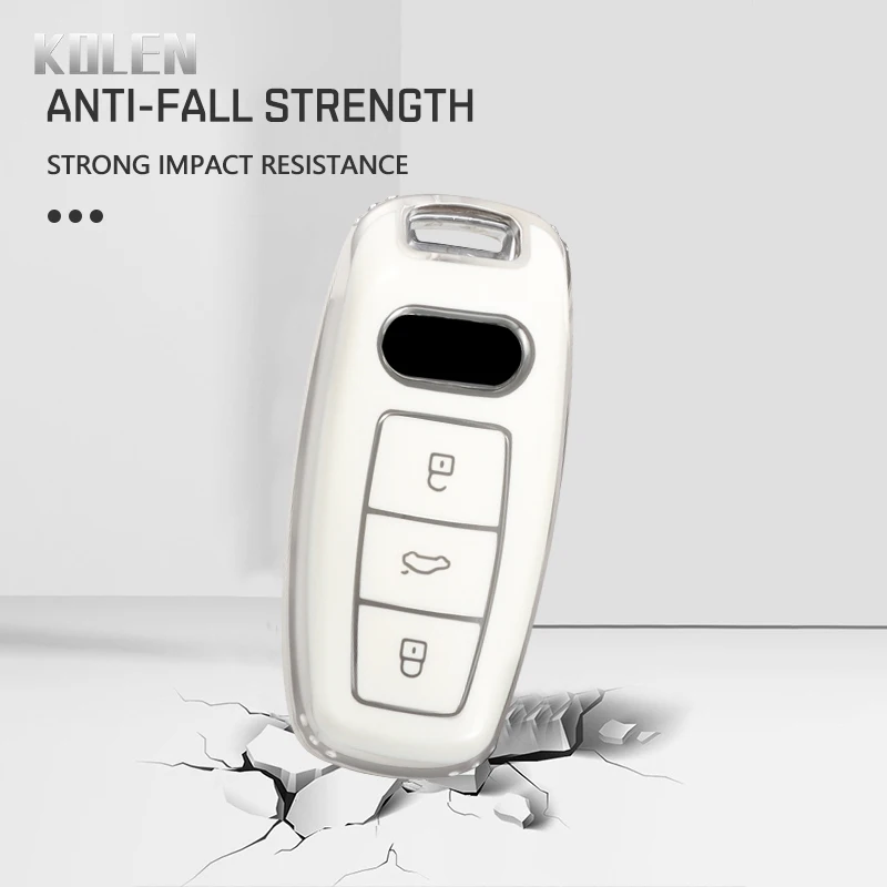 Funda de TPU para llave Audi A6, A7, A8, Q7, Q8 y e-tron - imagen 4