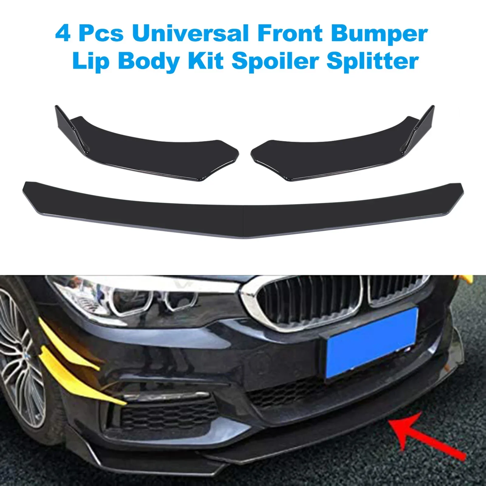 Alerón trasero deflector ABS Duckbill – kit tuning universal T3 - imagen 3