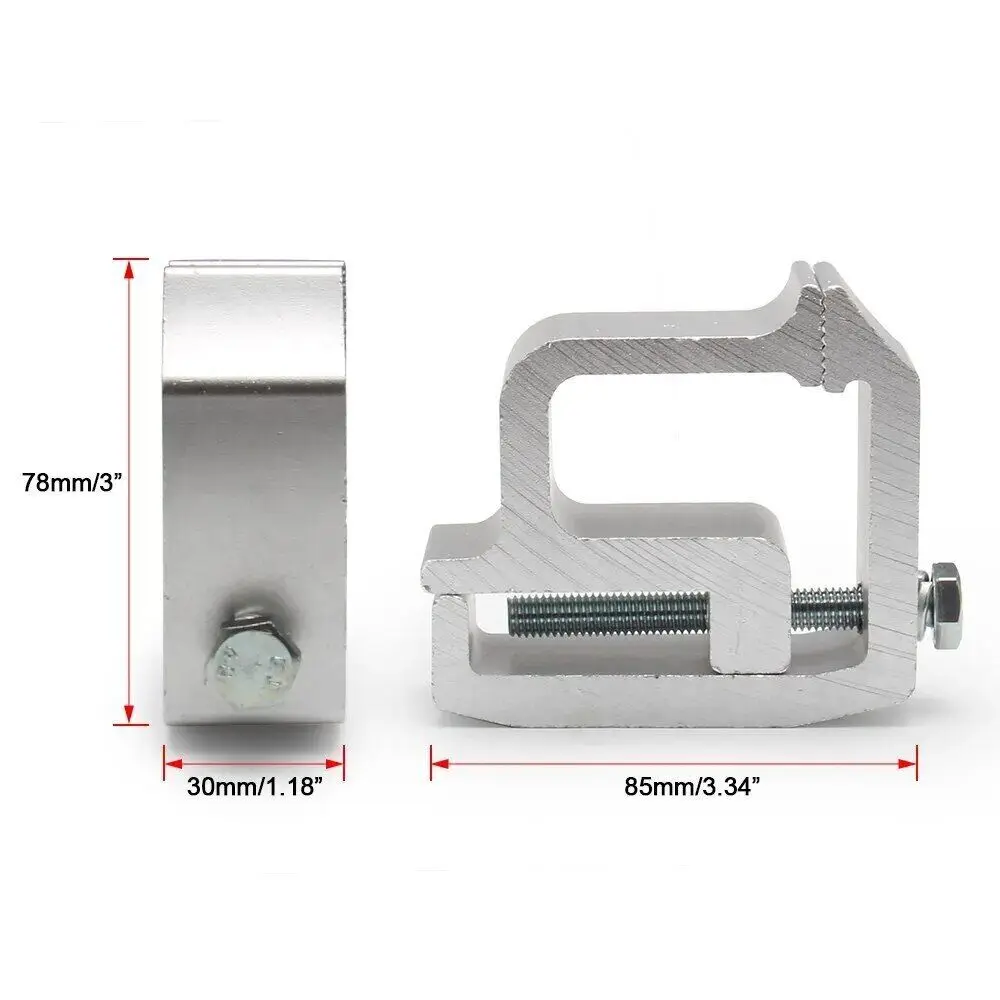 Abrazadera aluminio universal para camper y camión - imagen 3