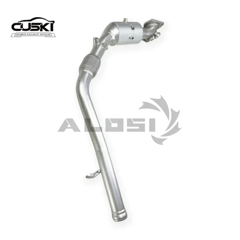 Tubo escape inferior acero inoxidable Jeep Wrangler Rubicon JL 2.0T