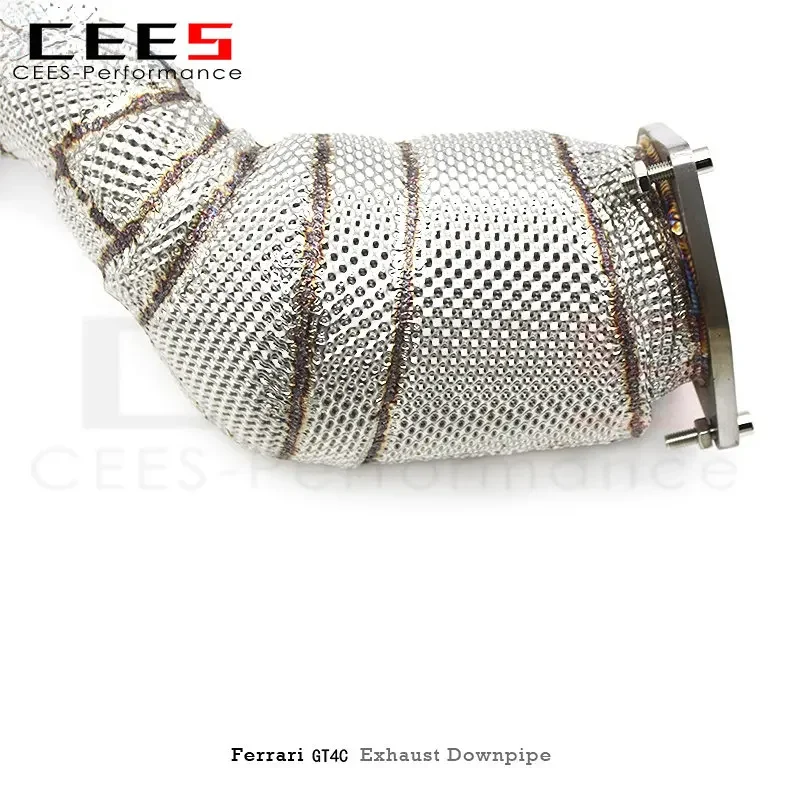 Downpipe Cees sin catalizador para Ferrari GTC4Lusso/Lusso T 6.3 - imagen 4