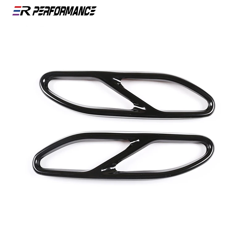Embellecedor de escape de acero inoxidable para Mercedes GLA - imagen 3