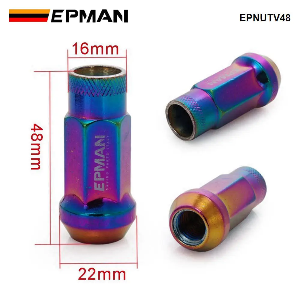 Tuercas bellota M12 Racing EPMAN V48 – Acorn JDM - imagen 2