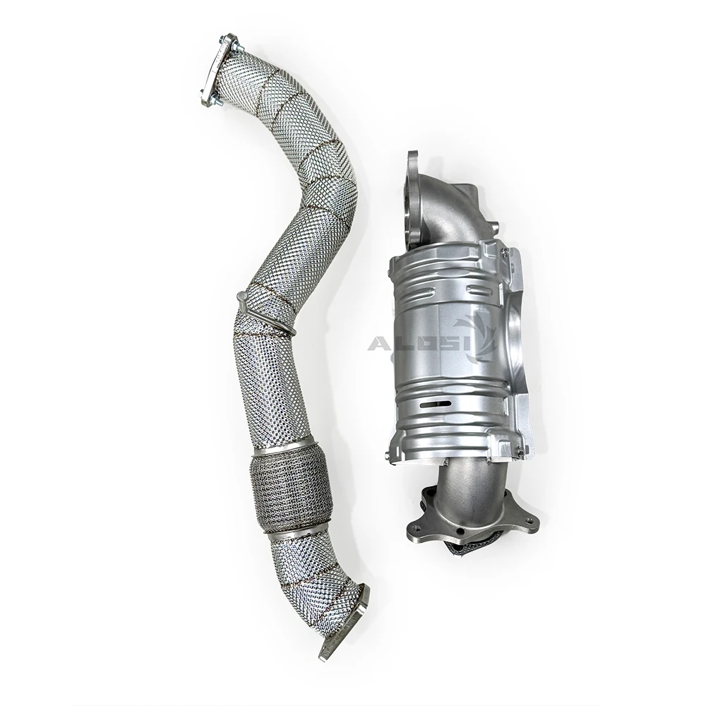 Bajante catalítico alto rendimiento para Mercedes CLA45 AMG 2.0T