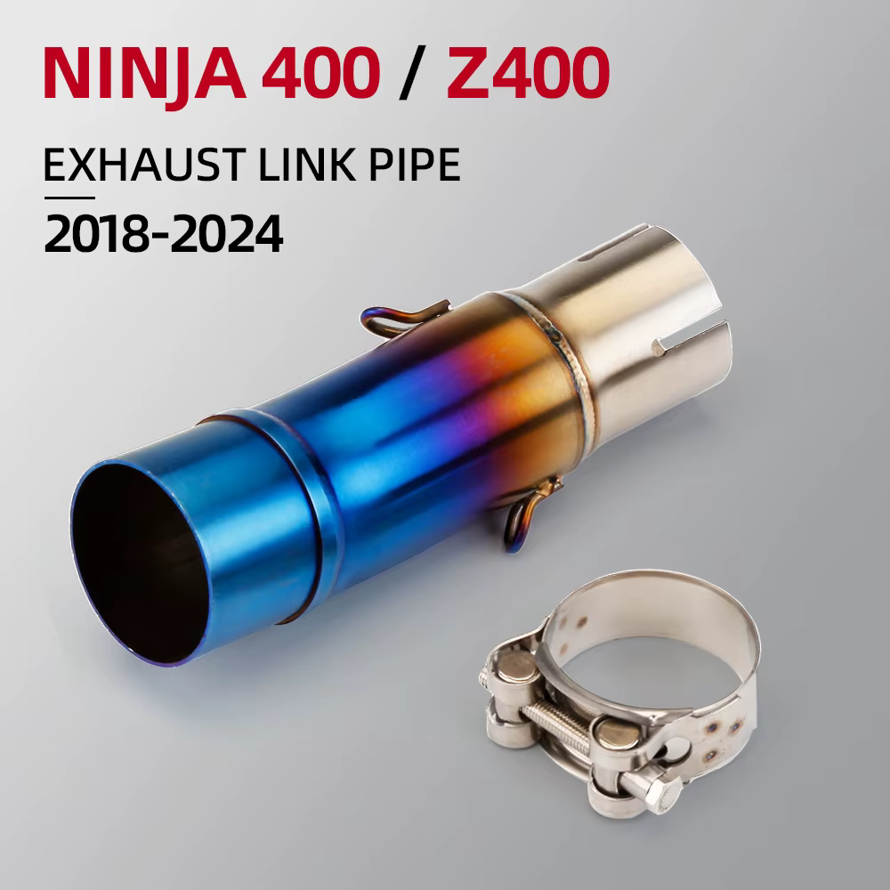 Tubo intermedio de escape de 51 mm para Kawasaki Ninja 400/Z400 - imagen 3