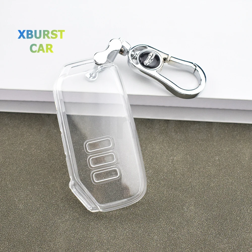 Funda para llave Kia 7 botones TPU transparente – Sportage/Niro