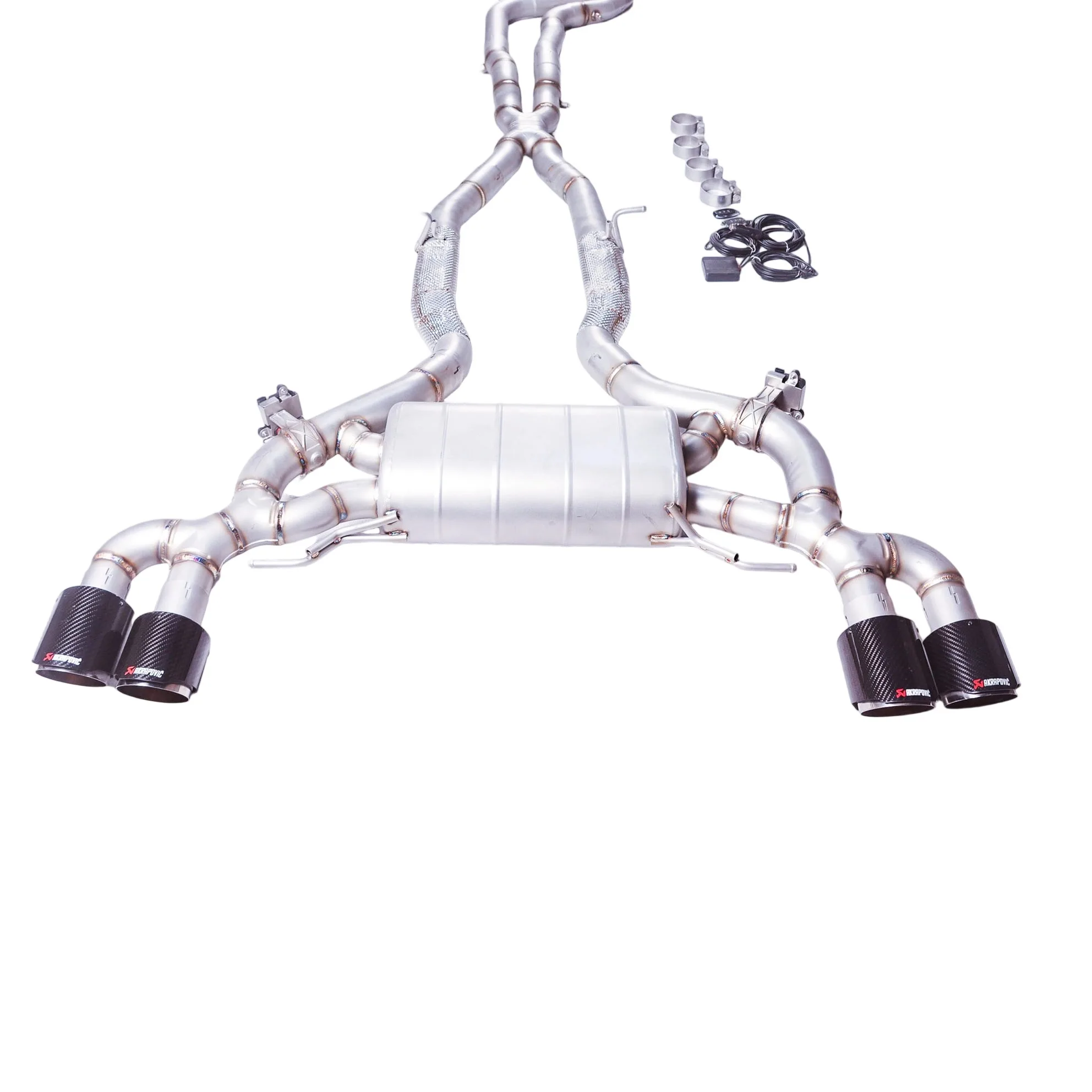Sistema escape completo Catback con válvula para BMW X4M 3.0T S58 - imagen 5