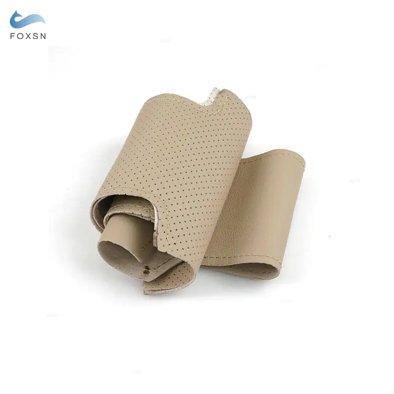 Cubierta de volante cuero perforado Beige – Hyundai Tucson 2006-2014 - imagen 2