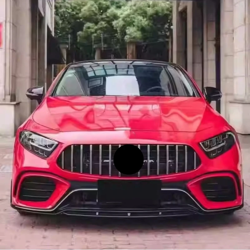 Kit de carrocería de coche para Mercedes Benz CLS W257 CLS260 CLS300 CLS350 19-23 rejilla de parachoques trasero delantero modificado labio trasero garganta trasera - imagen 3