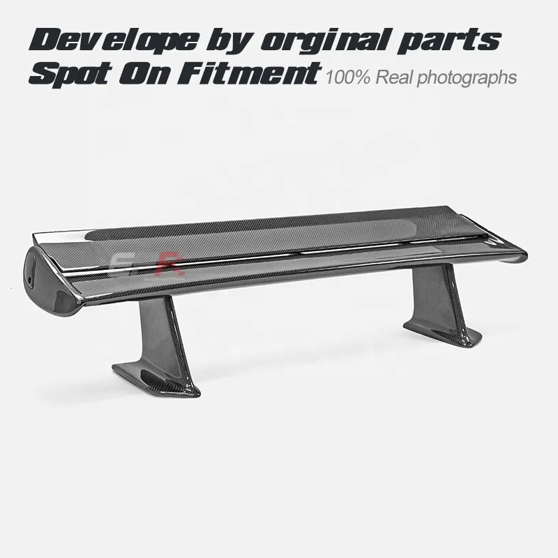 Alerón trasero de fibra de carbono EPA tipo GT para Nissan Skyline R34 - imagen 5