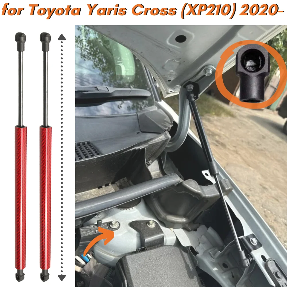 Amortiguadores de capó Toyota Yaris Cross XP210 (2020-2023)