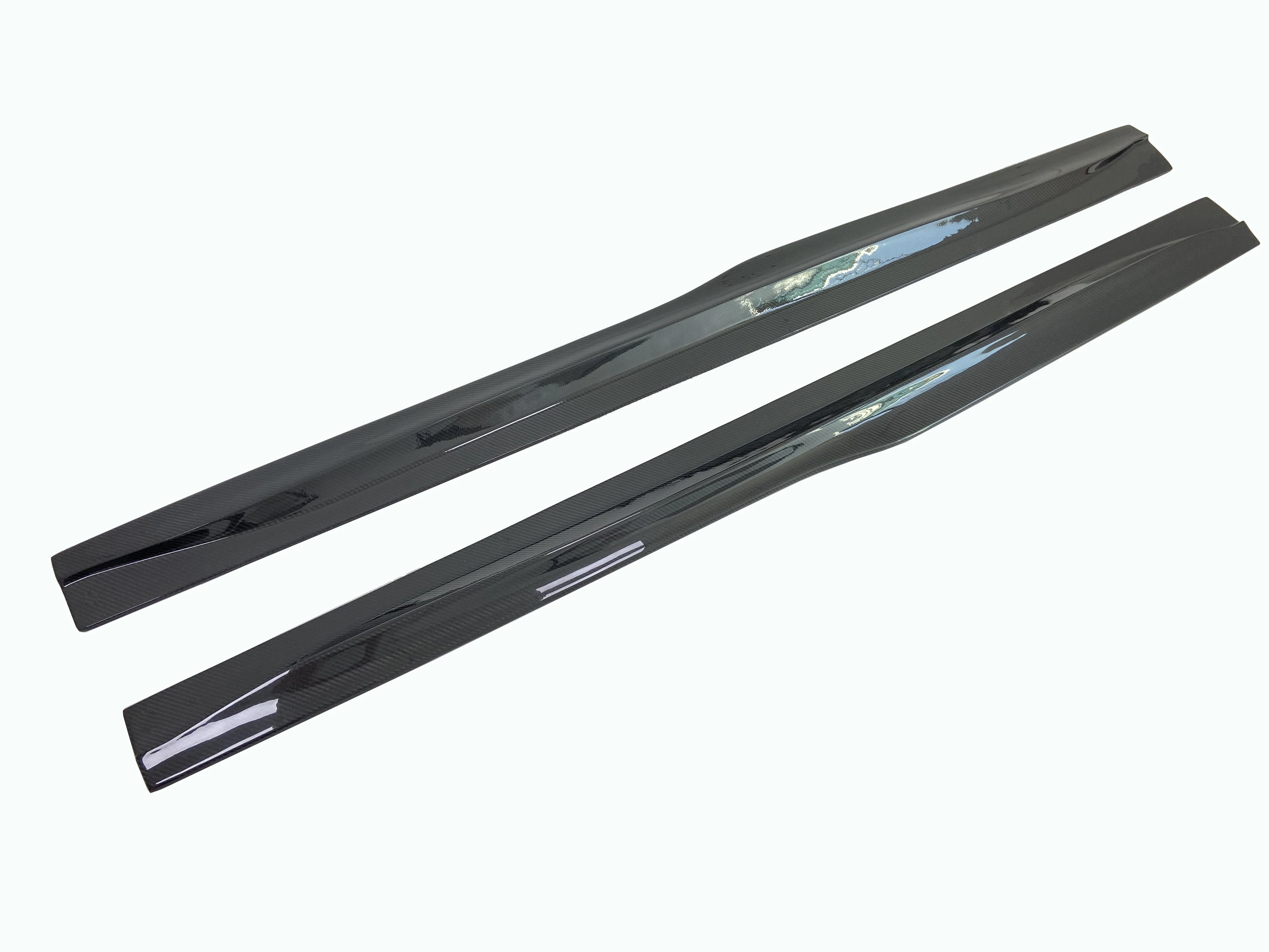 Faldones laterales fibra carbono estilo PSM para BMW M3 F80/M4 F82 - imagen 3
