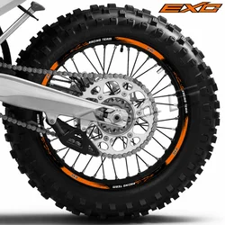 KTM pegatina reflectante cinta a rayas para llanta de motocross