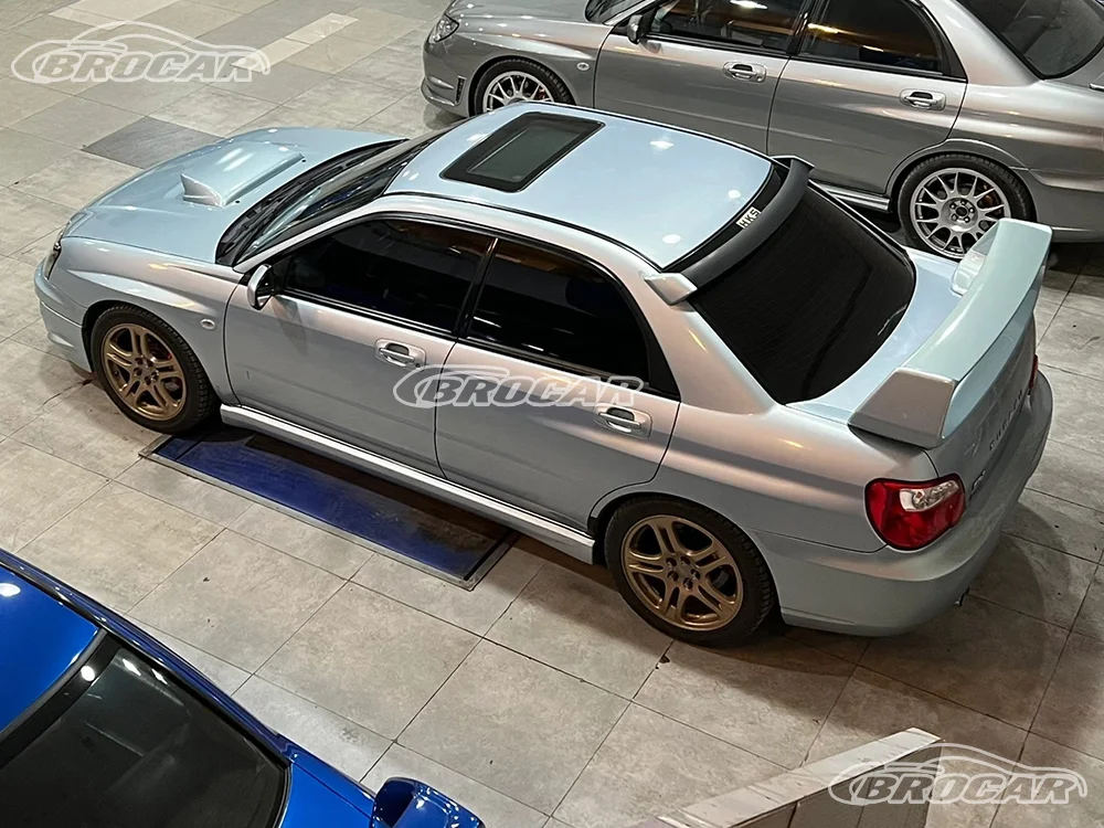 Alerón de techo de fibra de carbono para Subaru Impreza WRX STI 2000-2007 - imagen 3