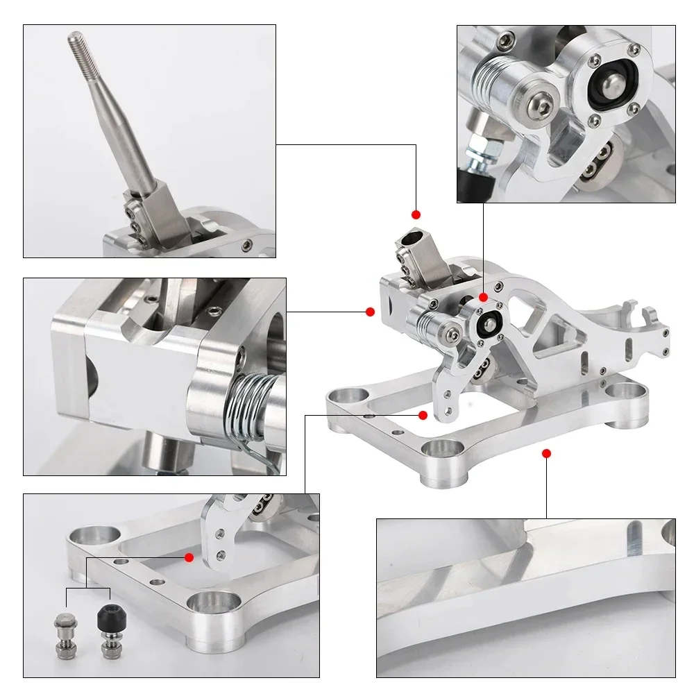 Conjunto caja de palanca de cambios con pomo Acura TL 04-08 TSX 03-07 - imagen 4