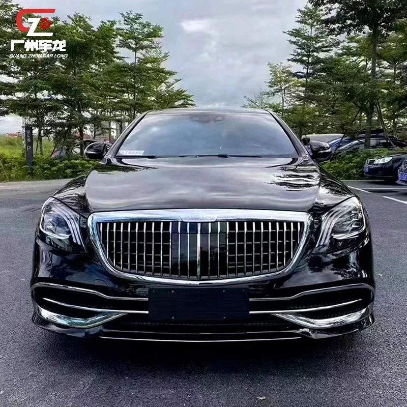 Parrilla delantera ABS Mercedes-Benz Clase S W222 estilo Maybach - imagen 4