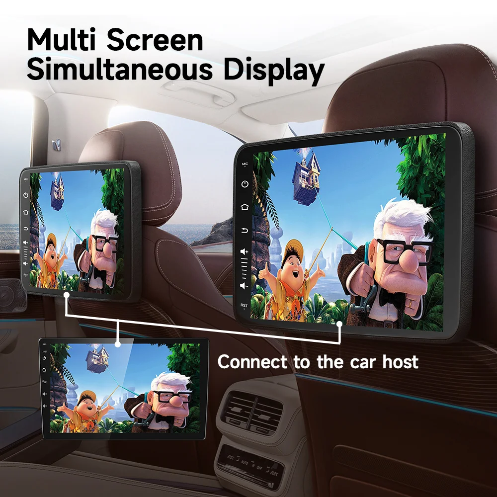 JIUYIN Monitor reposacabezas con pantalla IPS táctil Android WiFi - imagen 4