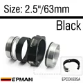2.5inch 63mm Black
