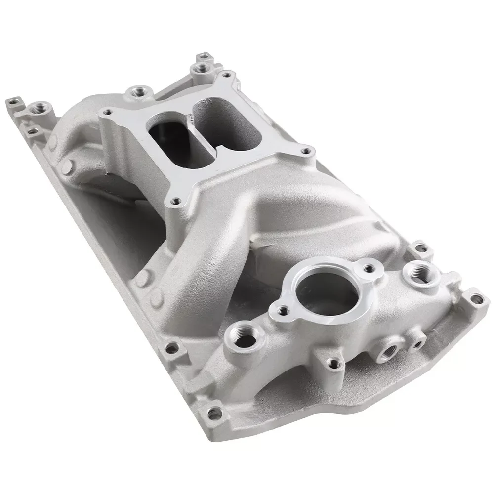 Colector admisión Vortec doble plano aluminio – Chevy SBC 350 1996+ - imagen 3
