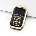 4 button black cover