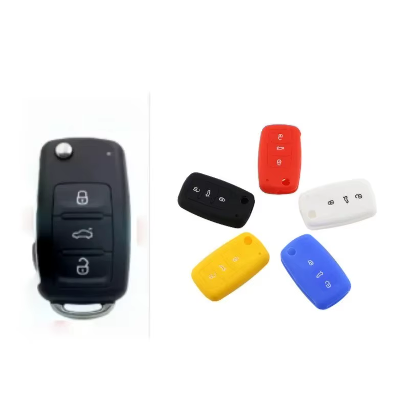 Funda de silicona para llave VW de 3 botones – Polo, Golf y Passat