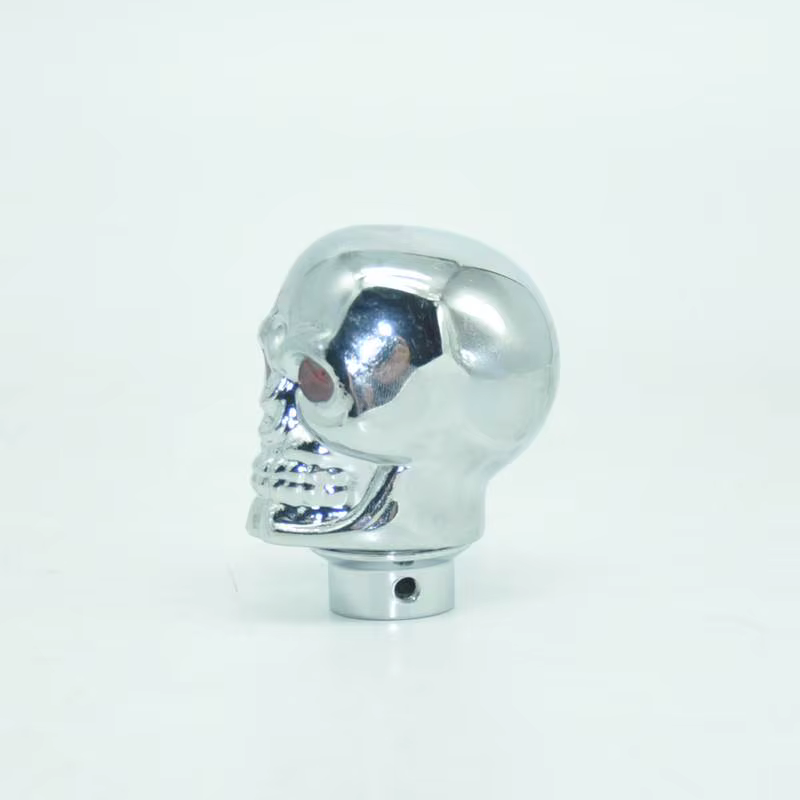 Palomilla calavera LED con engranaje para cambio manual universal – estilo racing - imagen 3