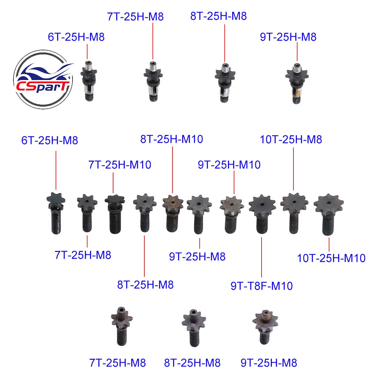 Blata cadena de embrague motor 49cc para mini moto ATV quad - imagen 2