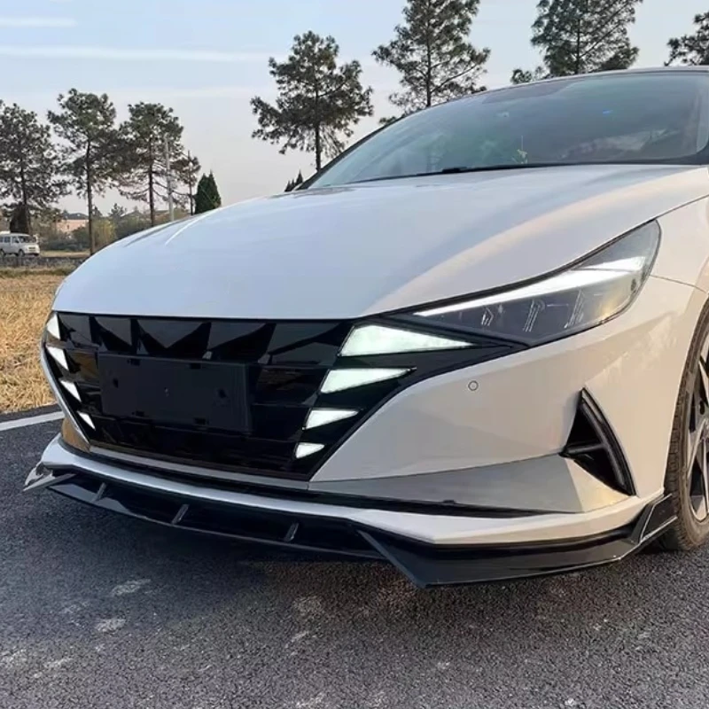 Rejilla delantera con luces LED para Hyundai Elantra 2021 - imagen 2