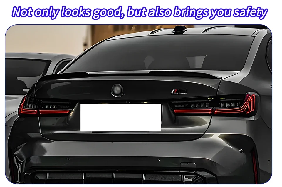 Luces traseras LED láser para BMW G20 con diseño actualizado estilo Serie 4