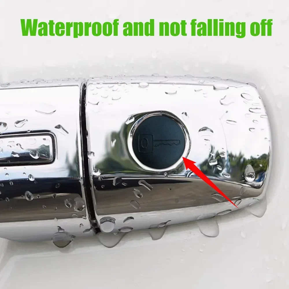 2 uds manija de puerta de maletero de coche cerradura tapa de agujero de llave cubierta de enchufe para Hyundai Sonata EF NF 1999 2000 2001 2002 2003 2004 2005 - 2010 nuevo - imagen 5