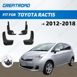 Guardabarros compatibles Toyota Ractis 2012-2018