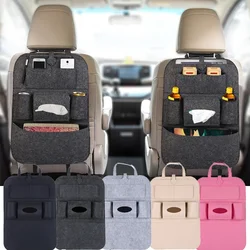 Organizador colgante para asiento trasero de coche con 6 bolsillos