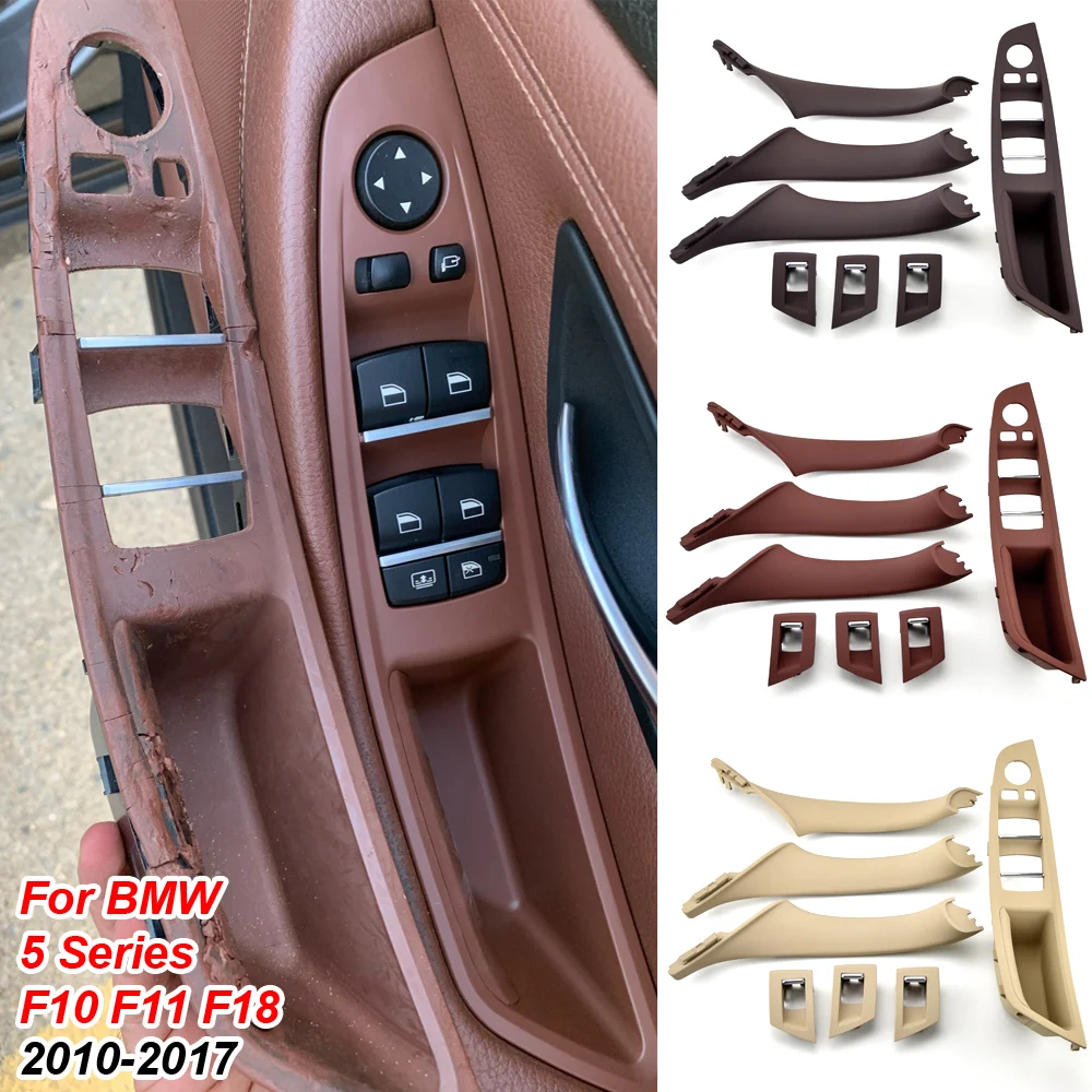 BMW Manija puerta F10 F11 520i-530i reposabrazos original y cubierta - imagen 3