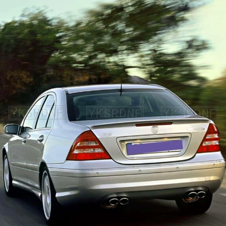 Alerón labio trasero de carbono/FRP para Mercedes-Benz Clase C W203 - imagen 4