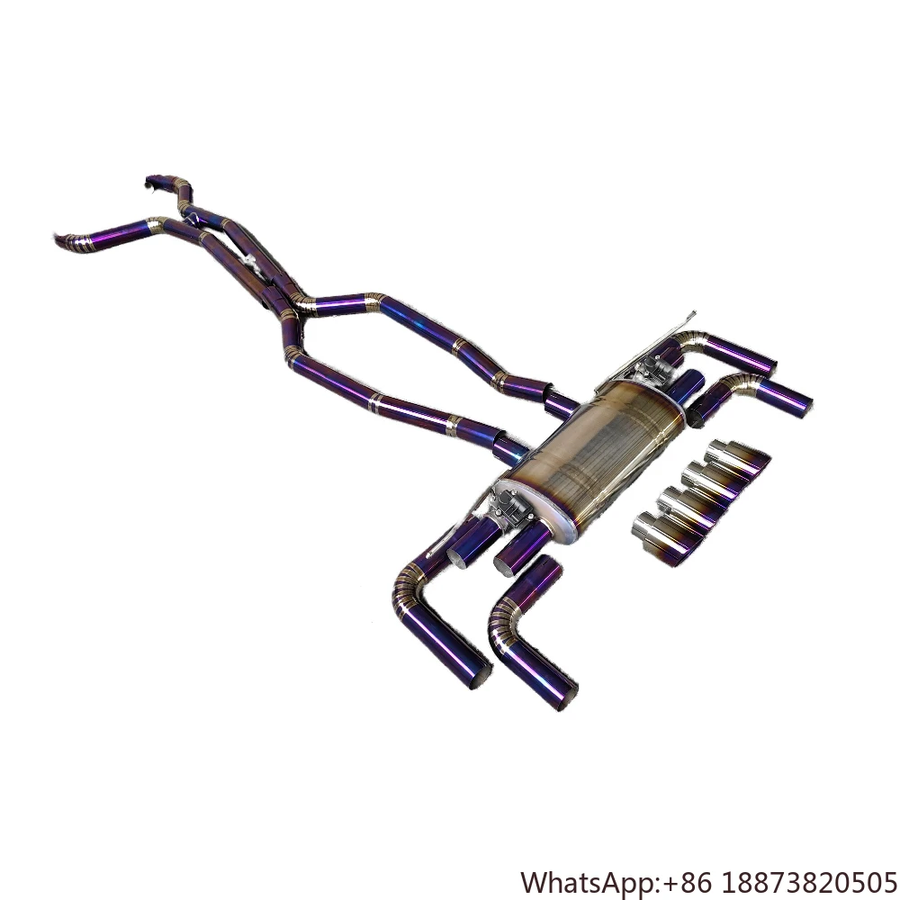 Escape Catback titanio Porsche Cayenne 958 2010-2018