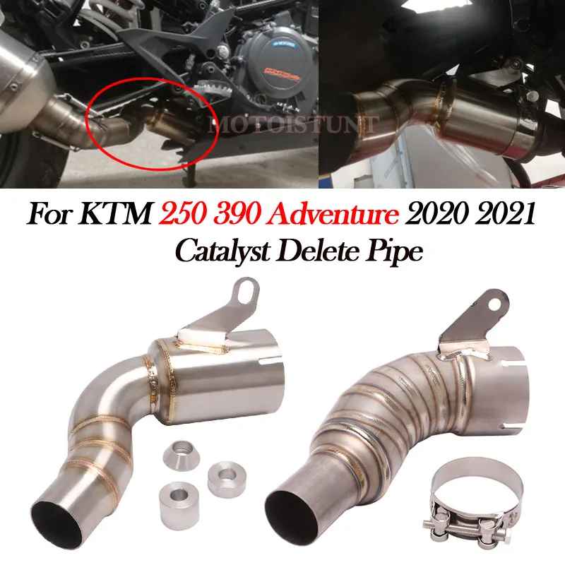 Silenciador de escape Slip On KTM Duke 250 390 Adventure 2020-2023