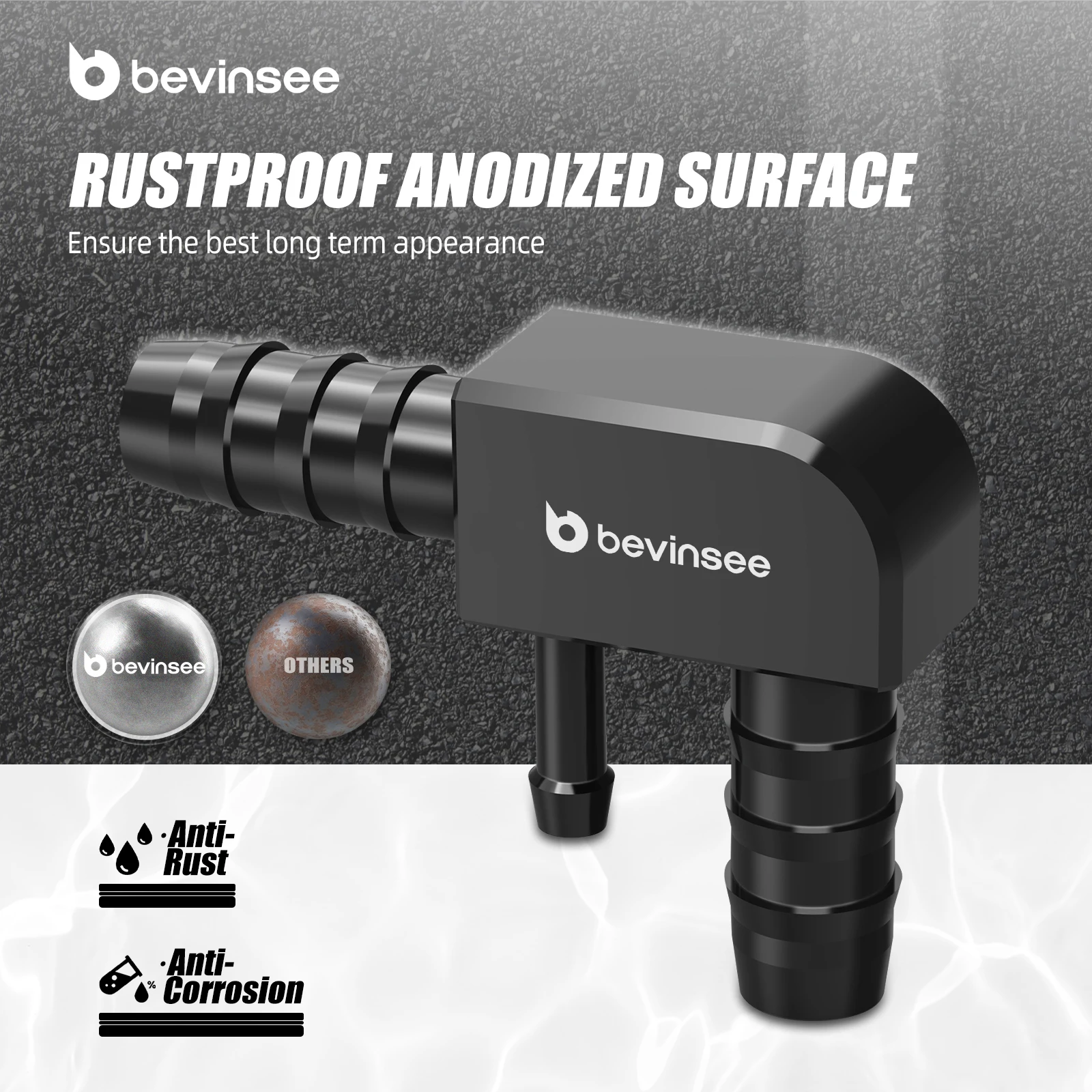 BEVINSEE 13327503677 Manguera de vacío M54 para BMW E46 y E39 - imagen 3