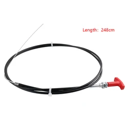 Cable estrangulador universal con mando redondo para tractor