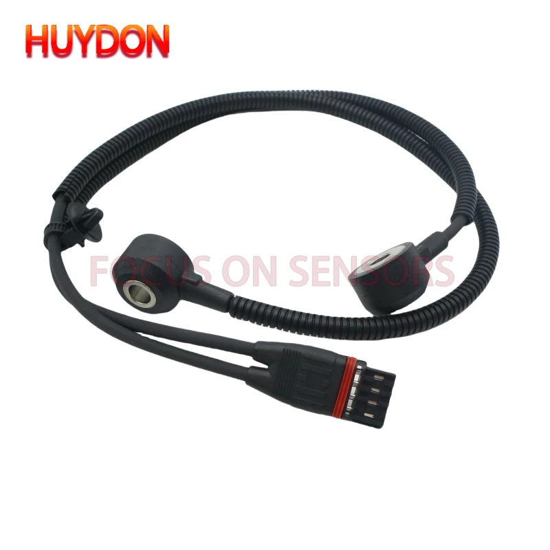 Detalle del sensor de detonación para automóvil