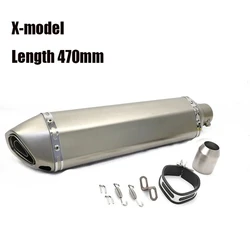 CHmotor Silenciador de escape para moto con DB Killer multimarca