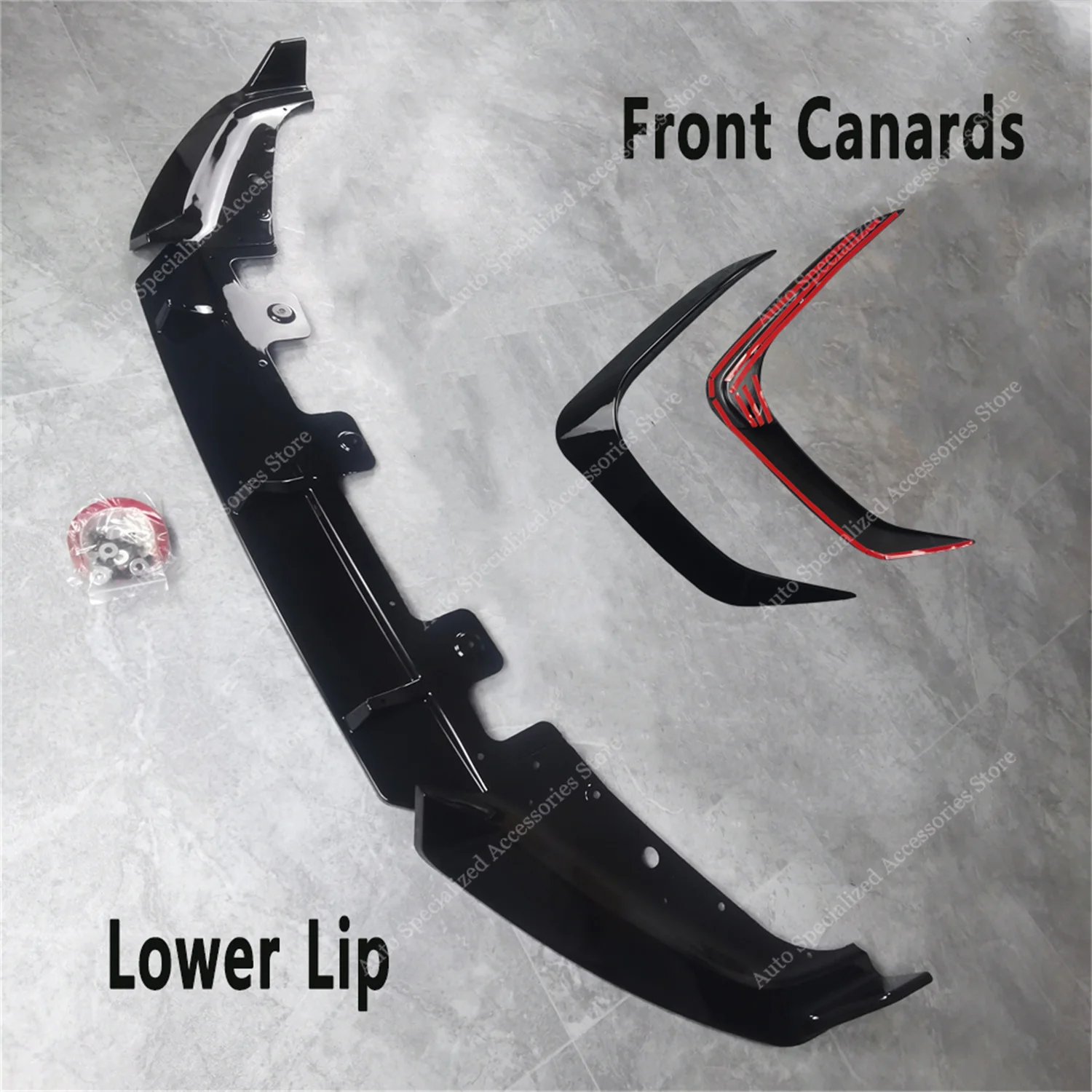 Kit splitter delantero MT con canards – BMW X1 U11 iX1 M Sport - imagen 4