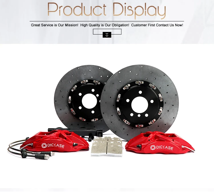 Sistema de pinza de freno grande con discos para Toyota
