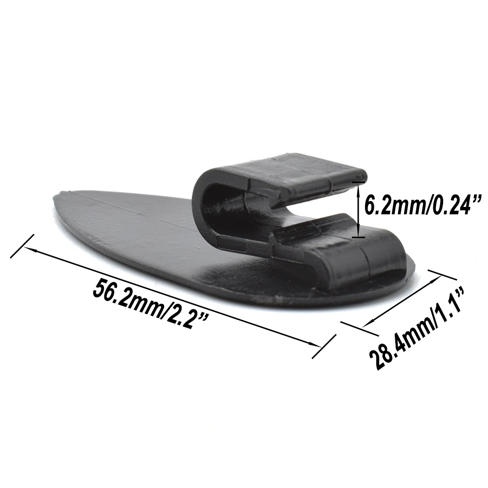 8x alfombrillas universales para el suelo del coche, Clips antideslizantes, empuñaduras de fijación para alfombras, abrazaderas, retenedor de retención, herramientas de estilismo para automóviles - imagen 3